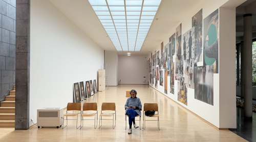 karin kneffel im museum kleve